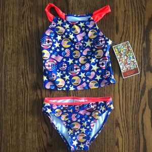 Emoji tankini USA